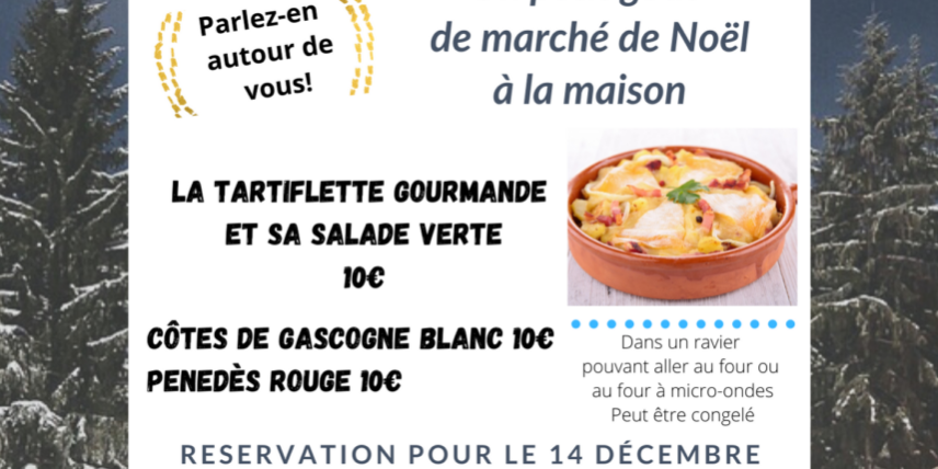 Holiday Night Market Flyer
